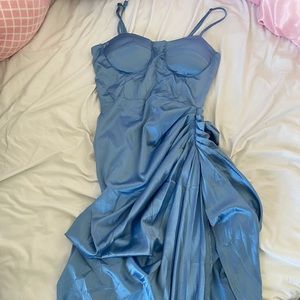 Blue dress